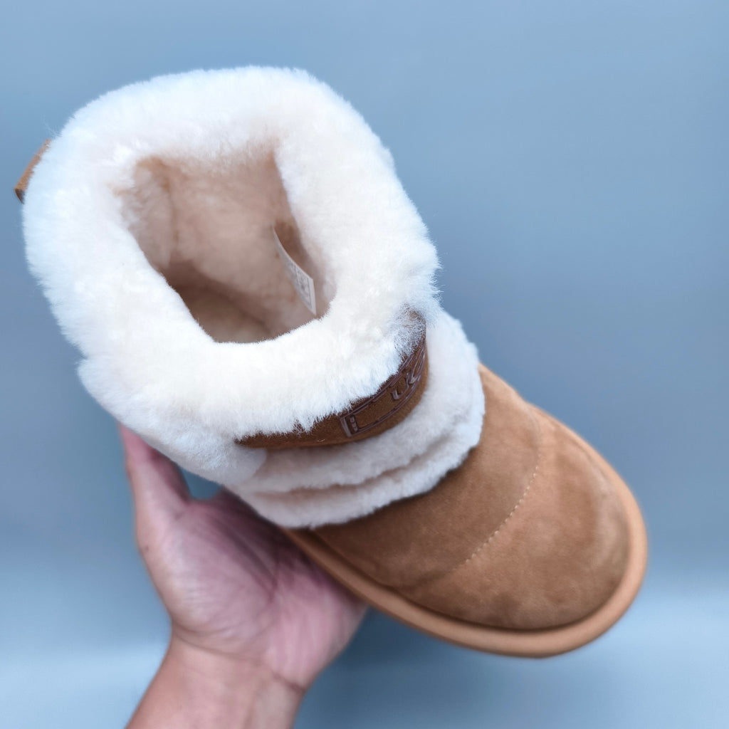 3316 Caterpillar Chunky Mid-Top Casual Shoes – Chestnut (In Stock)