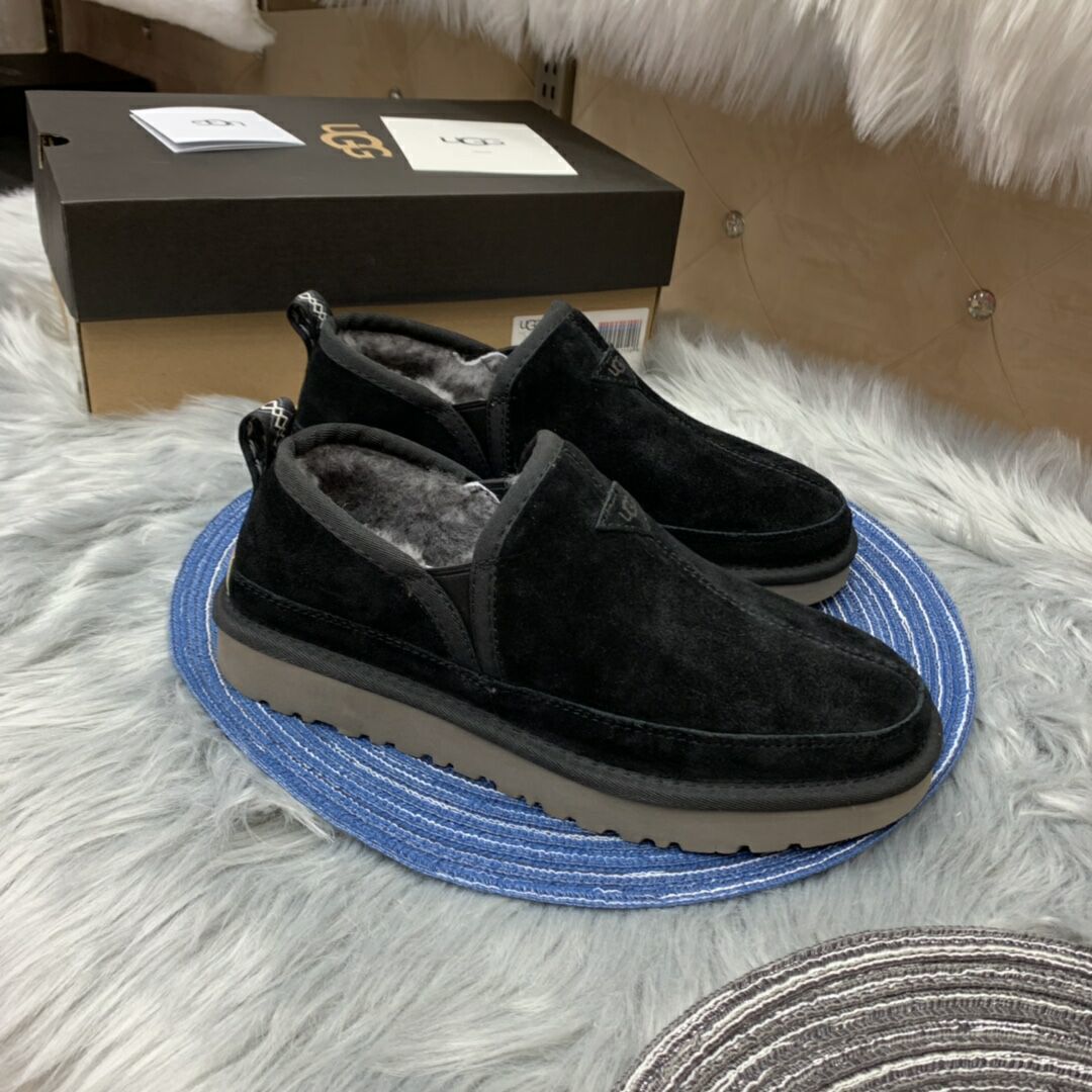 3455 Men’s Slip-On Low-Top Shoes – Black (In Stock)