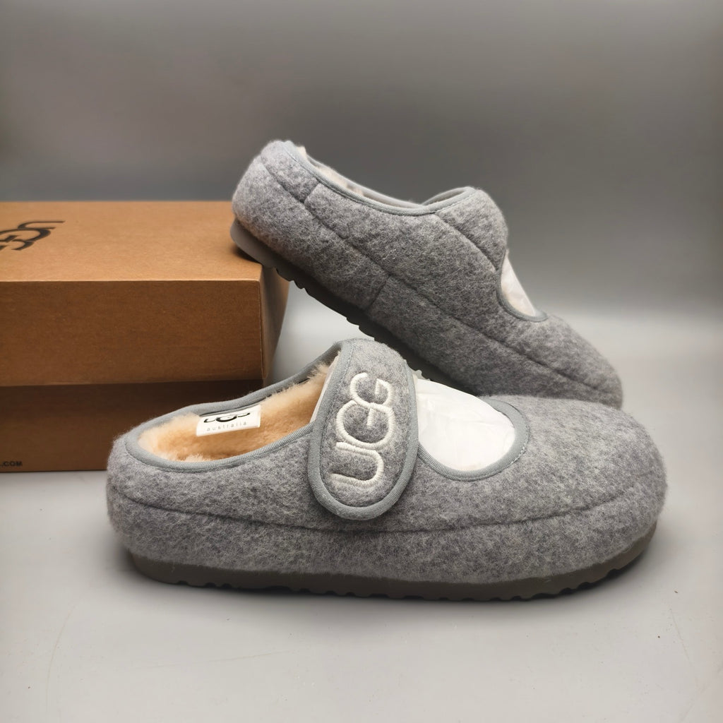 5097 Mary Jane Ultra-Light Casual Shoes – Gray (In Stock)