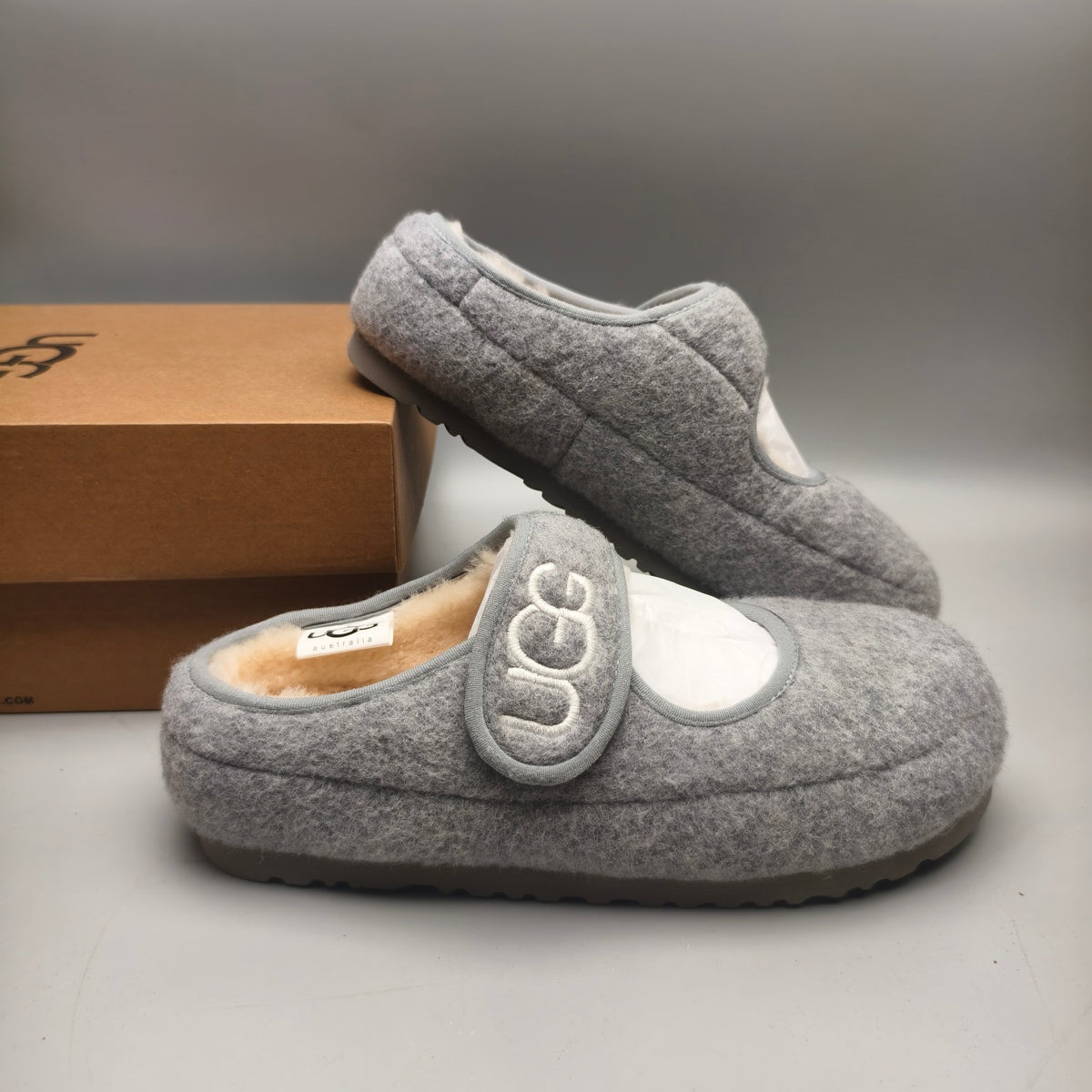 5097 Mary Jane Ultra-Light Casual Shoes – Gray (In Stock)