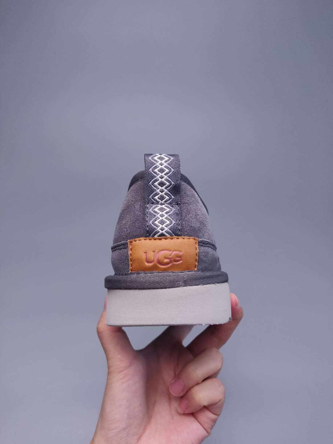 3455 Men’s Slip-On Low-Top Shoes – Gray (In Stock)
