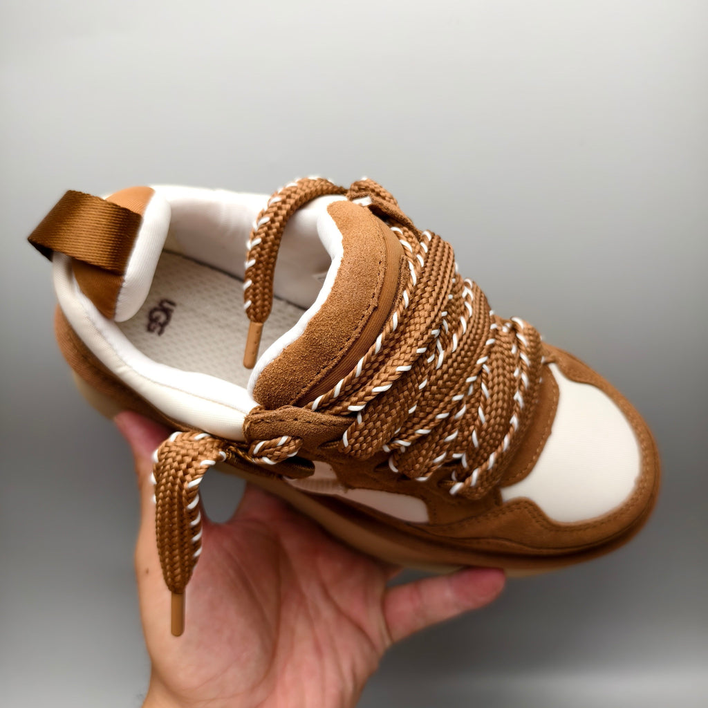 1541 Chunky Dad Sneakers – Chestnut Lace-Up Casual (In Stock)