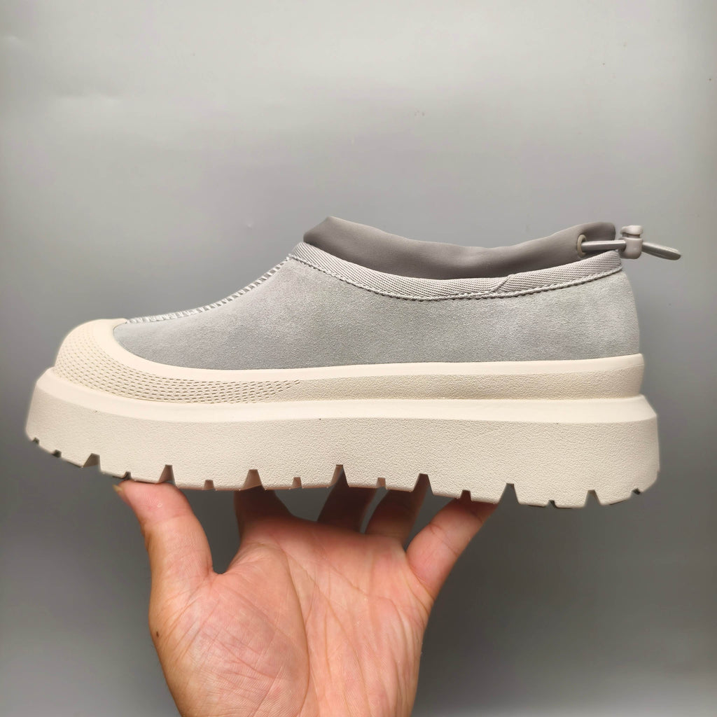 4096 Slip-On Trendy Casual Sneakers – Light Gray (In Stock)