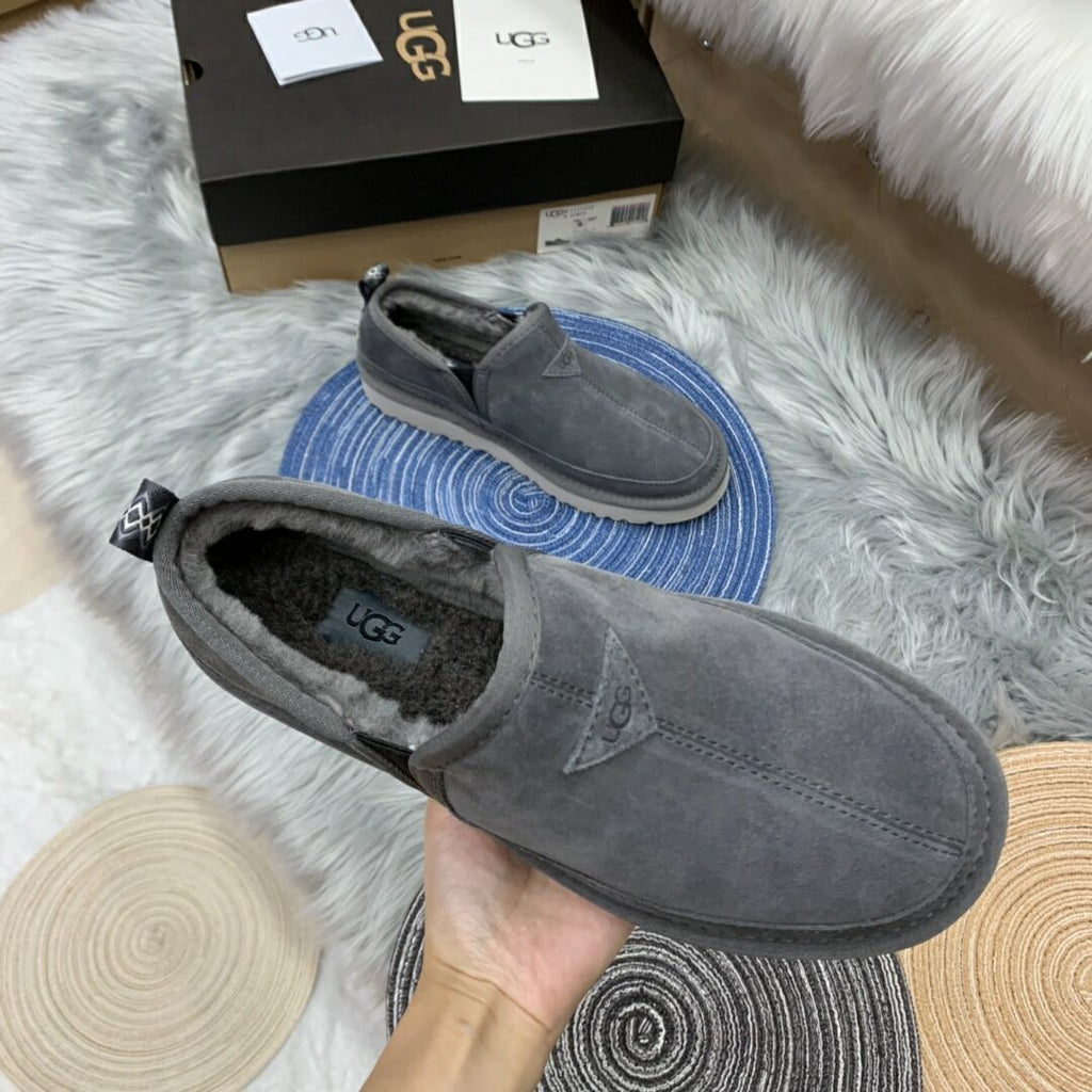 3455 Men’s Slip-On Low-Top Shoes – Gray (In Stock)
