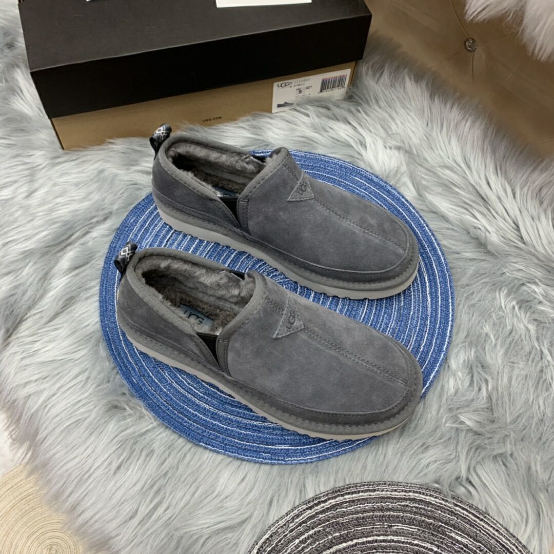 3455 Men’s Slip-On Low-Top Shoes – Gray (In Stock)