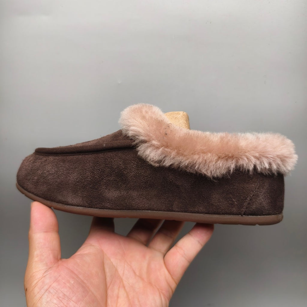 1391 Slip-On Casual Home Shoes – Chocolate (In Stock)